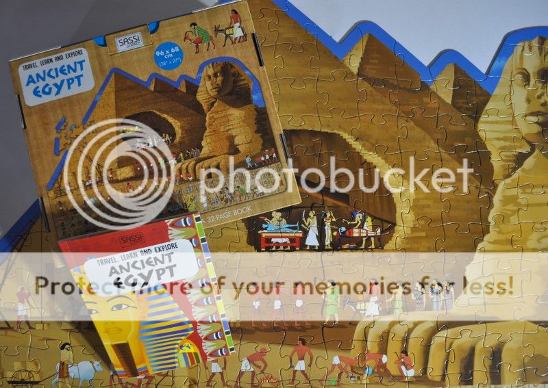 Ancient Egypt SASSI Science Jigsaw Puzzle 200 Piece for Age 6